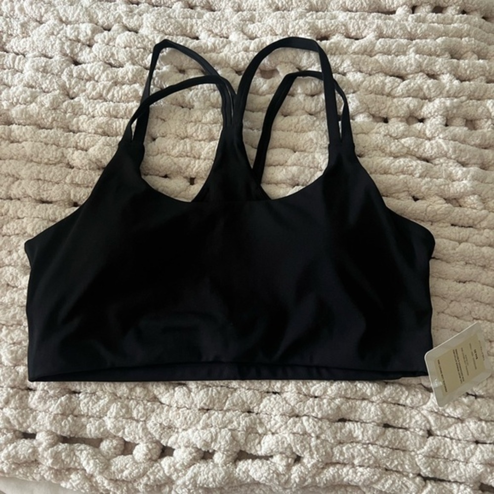 Fabletics low impact sports bra - black